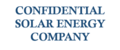 Confidential solar energy company logo