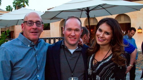1060 Capital, LLC team members socializing at an event